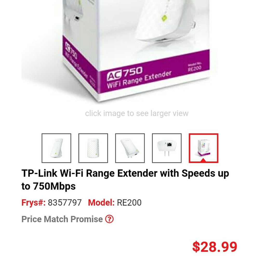 TP-LINK Wi-Fi Range Extender - Picture 3 of 3
